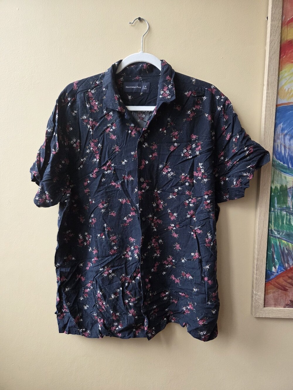 Abercrombie & Fitch Mens Short Sleeve Shirt XL